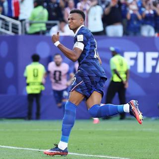 Kylian Mbappé at the 2026 World Cup™. Photo via Kylian Mbappé.