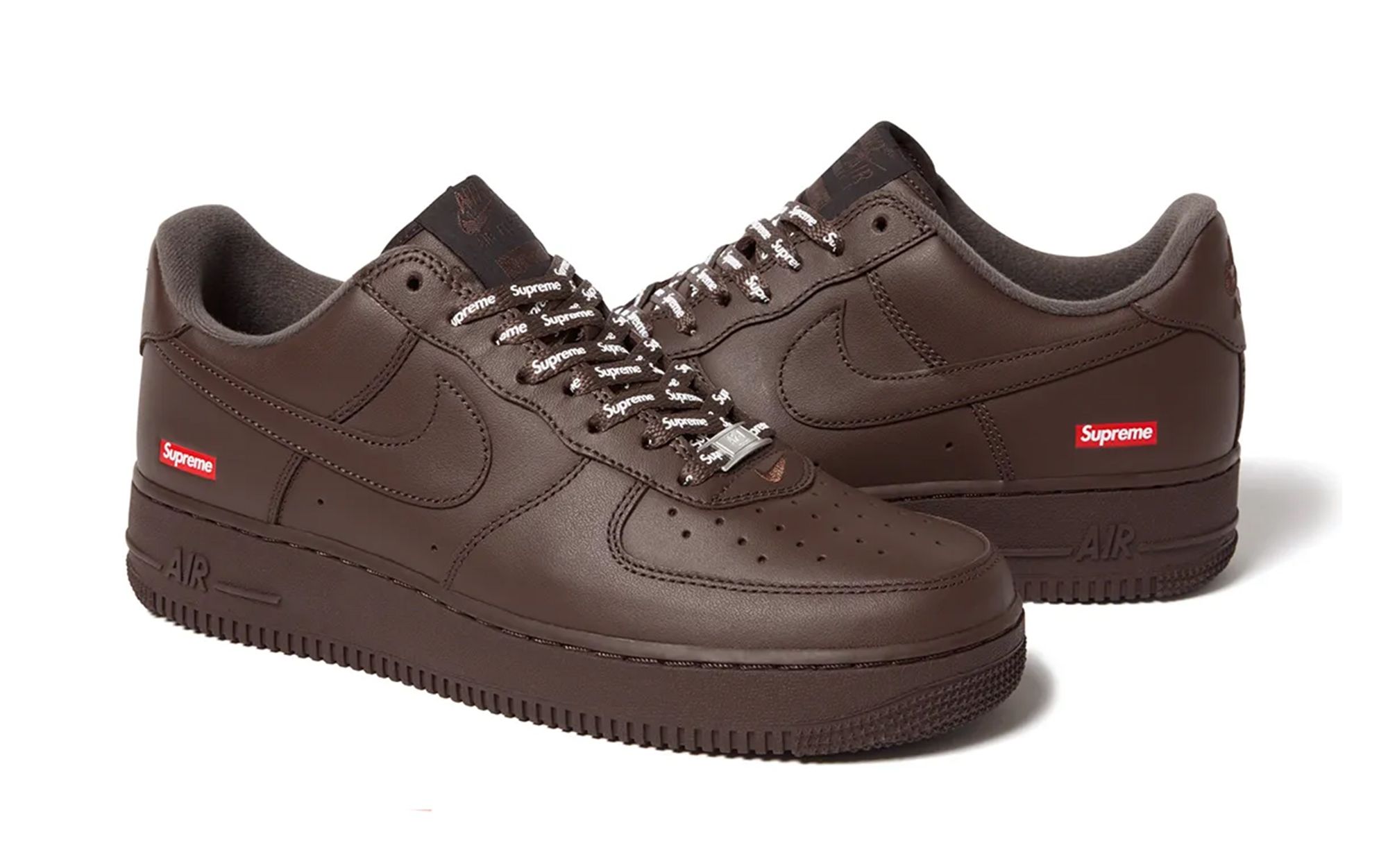Supreme x Nike Air Force 1 Low “Baroque Brown” Releases November 2 | House  of Heat°