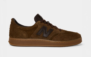 Todd Snyder x New Balance T500 "Espresso" (Café Pack; SKU: U5001PJ). Photo via Todd Snyder.