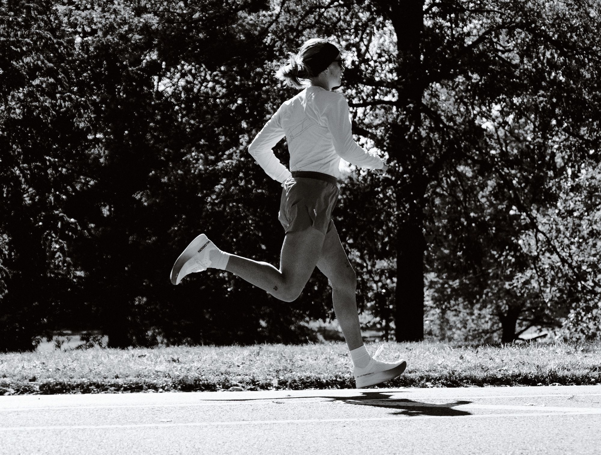 Photo from SYNC: A Study In Movement Exhibit by Sébastien Lorsbach & Julien Caldarone. Photo via Salomon.