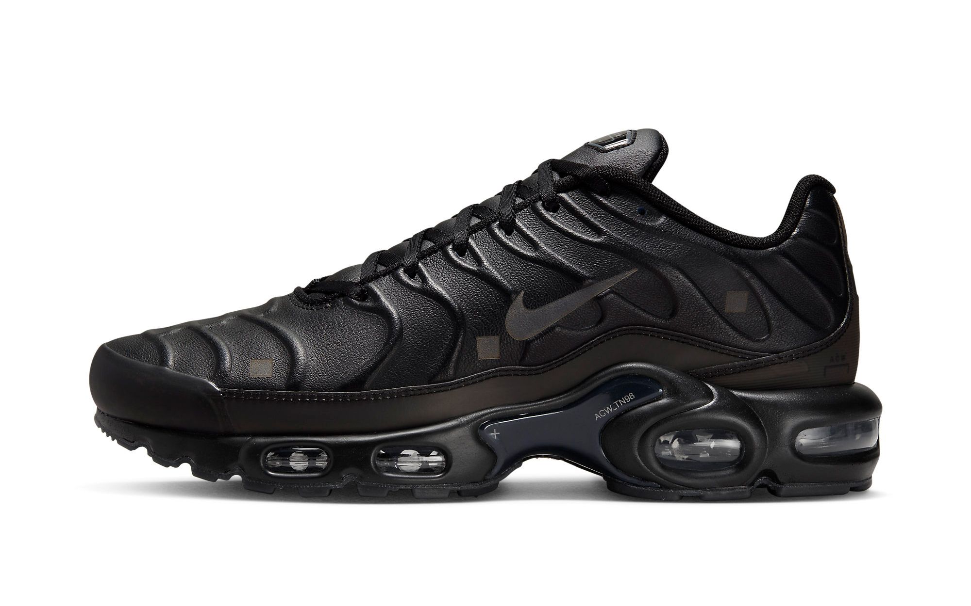 Nike air max discount tuned 1 triple black