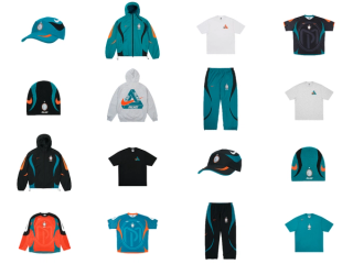 25-piece Palace Skateboards x Nike Manor Place 1st Anniversary Collection.