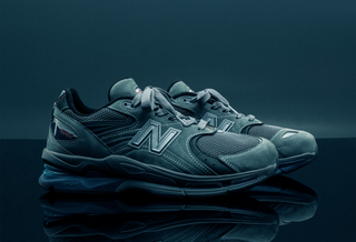 Premium New Balance 2040v5 Made in USA in a "Grey" color scheme.