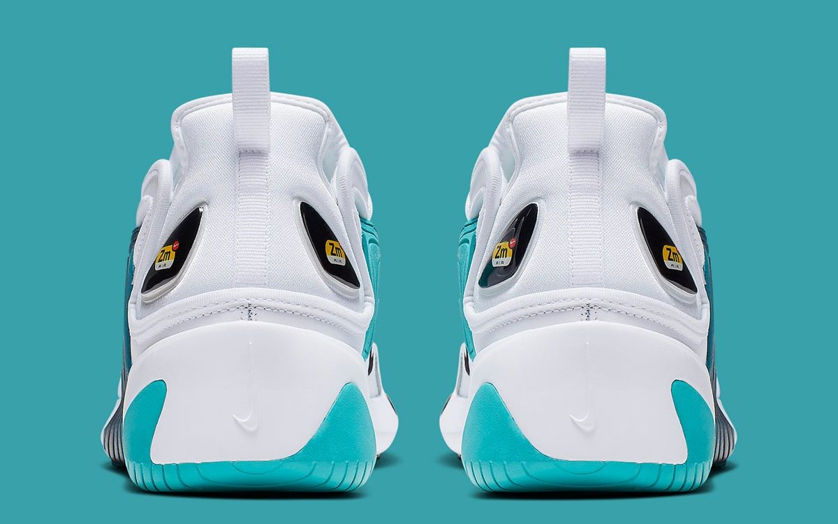 The Nike Zoom 2K Appears in White Aqua House of Heat