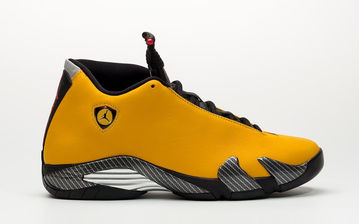 Where to Buy the Yellow Ferrari Jordan 14 House of Heat