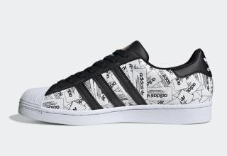 adidas and superstar all over logo print reflective fv2819 release date info 5