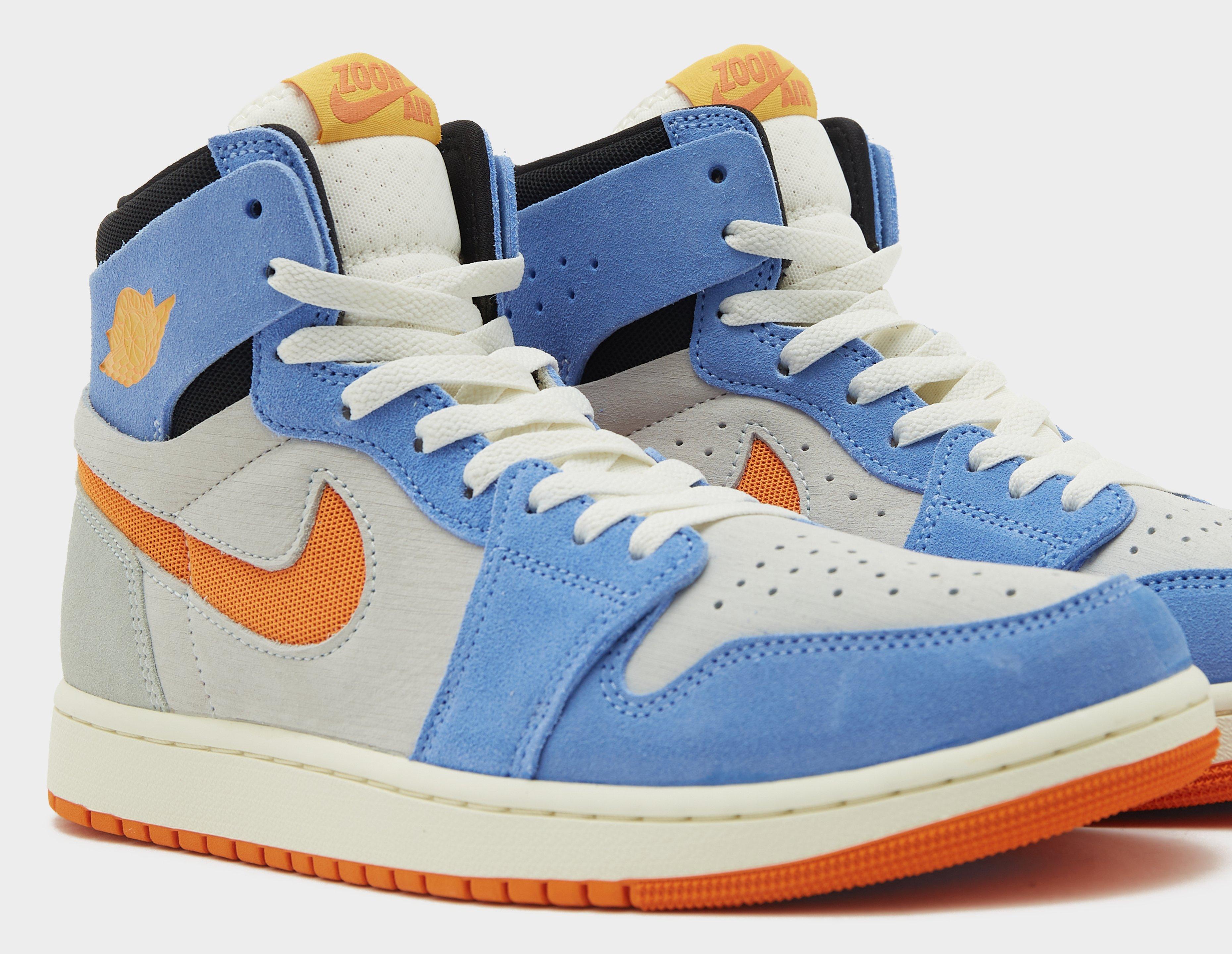 Jordan 1 blue and on sale orange