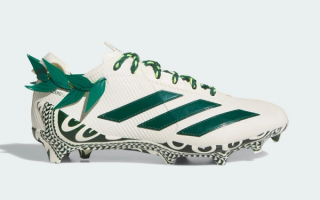 Special adidas Adizero Electric II U.S. football cleats commemorating the Polynesian Bowl 2026.