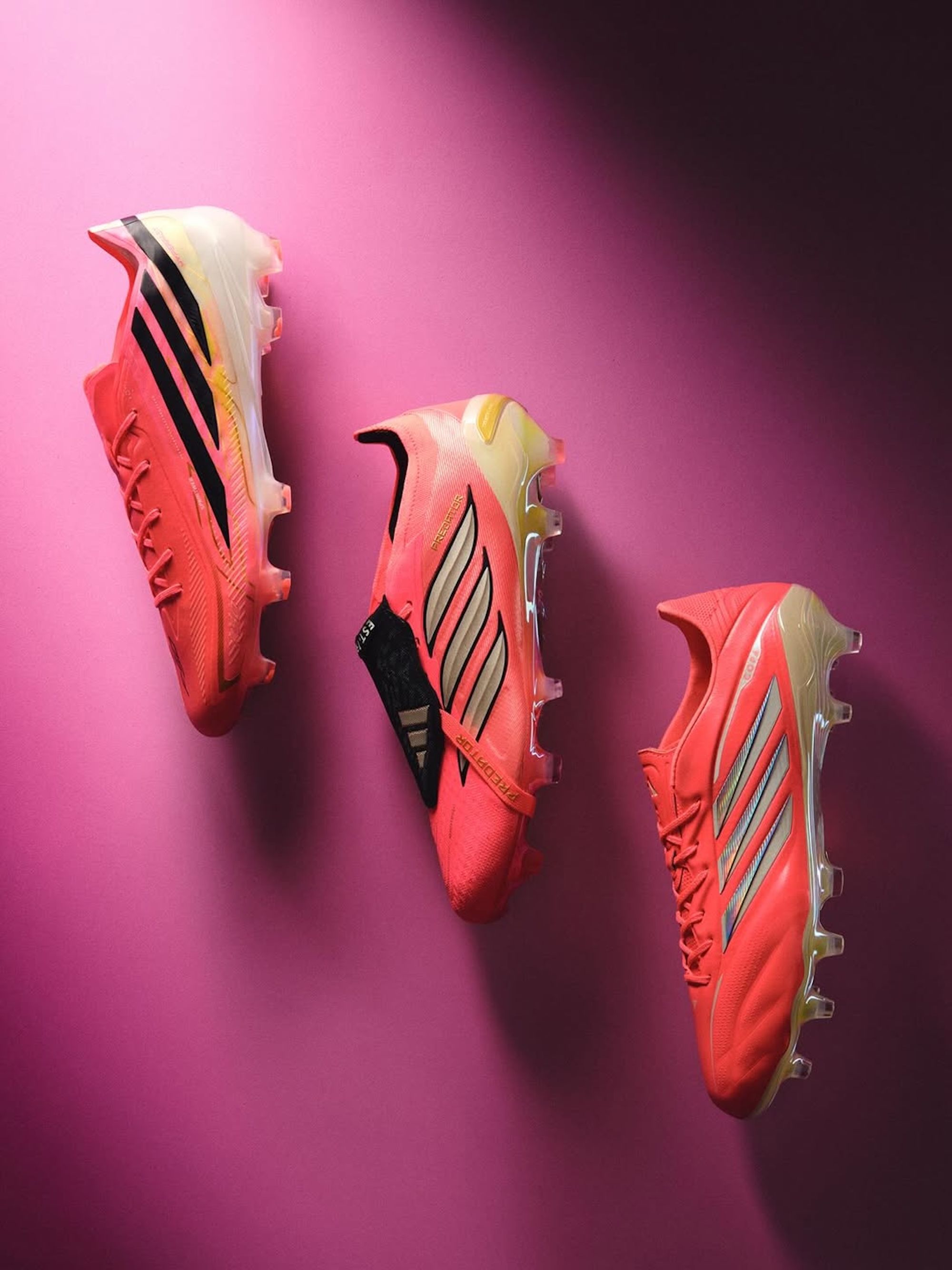 adidas "Road to Glory" Boots Collection. Photo via adidas.