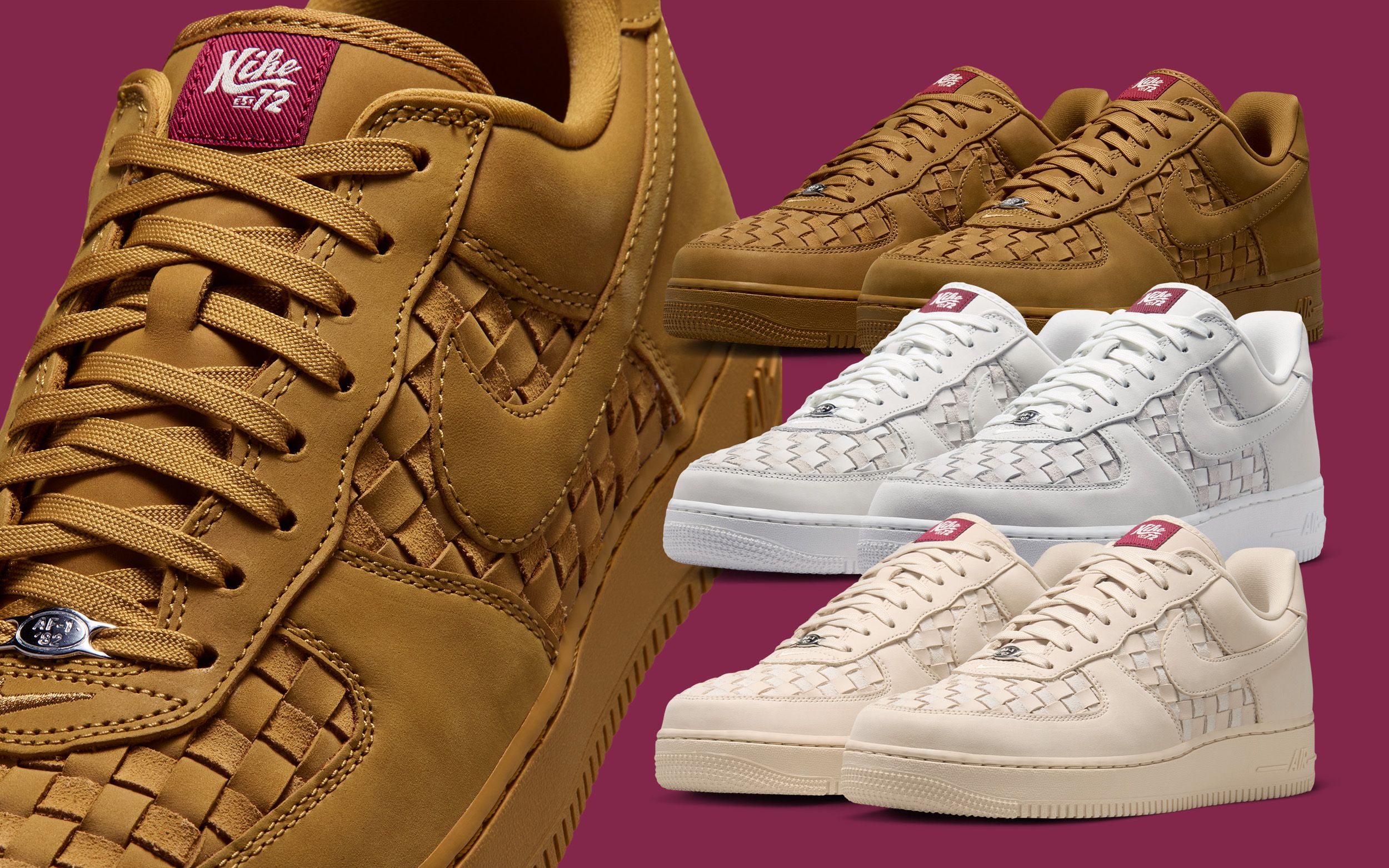 Nike's Air Force 1 Low Gets a Woven Upgrade for Fall 2026 | House