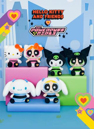 The Powerpuff Girls x Sanrio HELLO KITTY & FRIENDS collection.