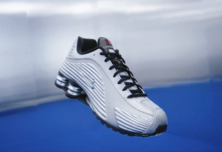 Corteiz x Nike Shox R419 "Metallic Silver"