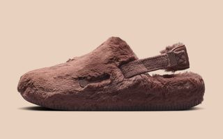 Nike Dress the Calm Mule in "Mink Brown" Fur