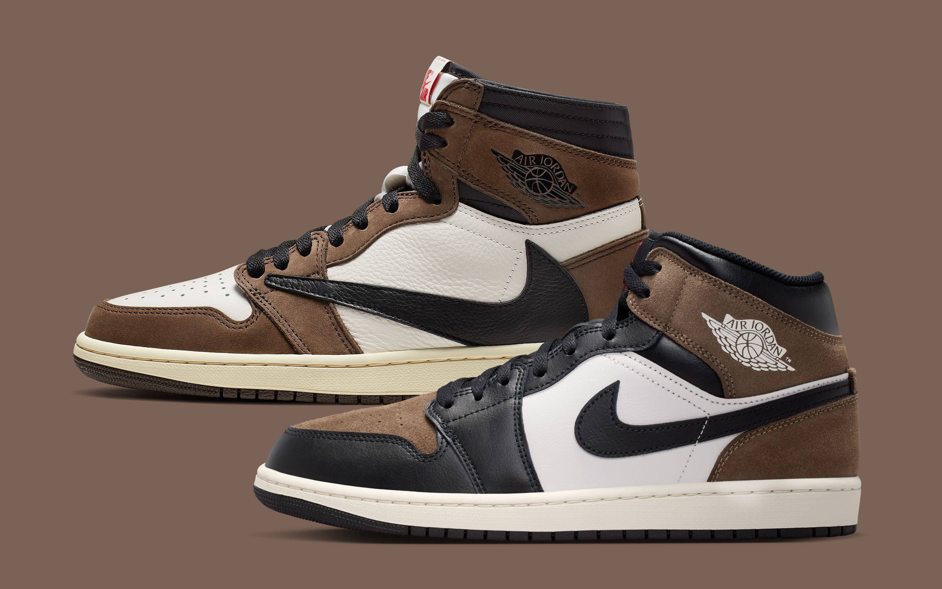 Travis Scott Heritage Is Strong With the Air Jordan 1 Mid "Palomino" |  House of Heat