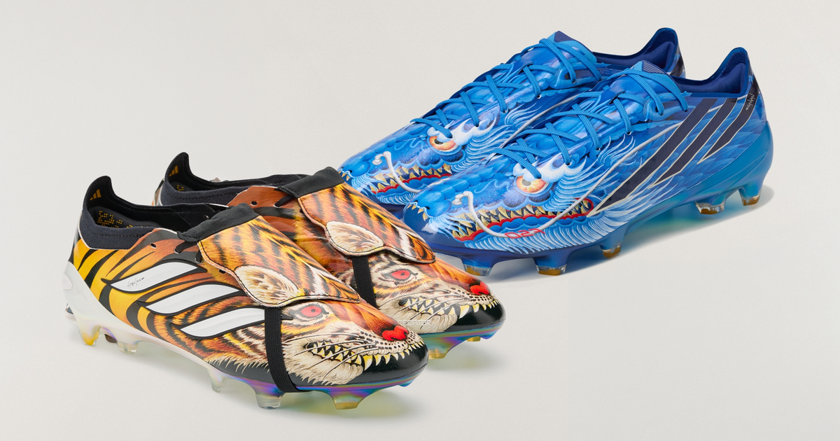 Lucid Ray Color Y-3 Presents New Tiger & Dragon-Inspired adidas Football Boots | House ...