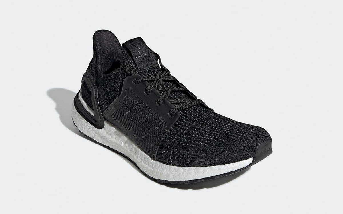 Womens adidas ultra boost 19 black and outlet white