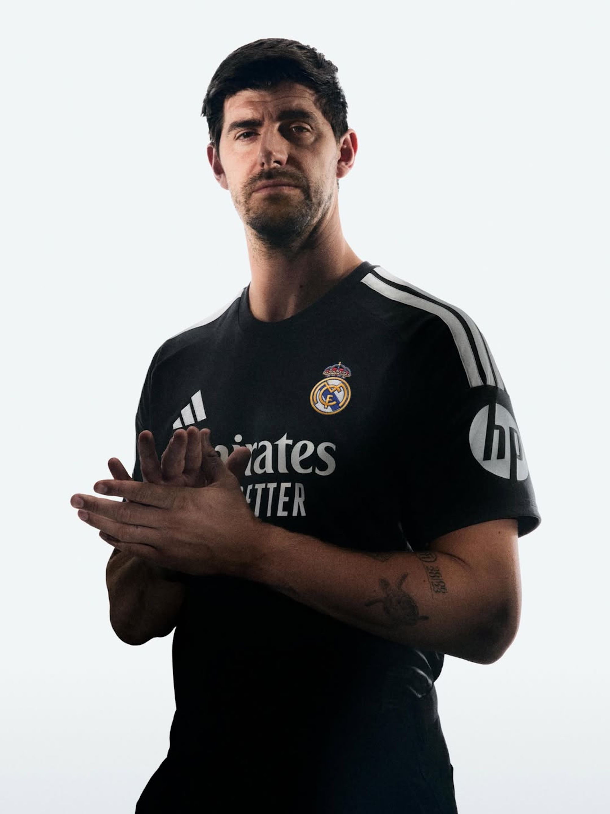 Thibaut Courtois for Real Madrid 26/27 Goalkeeper Jersey. Photo via adidas.