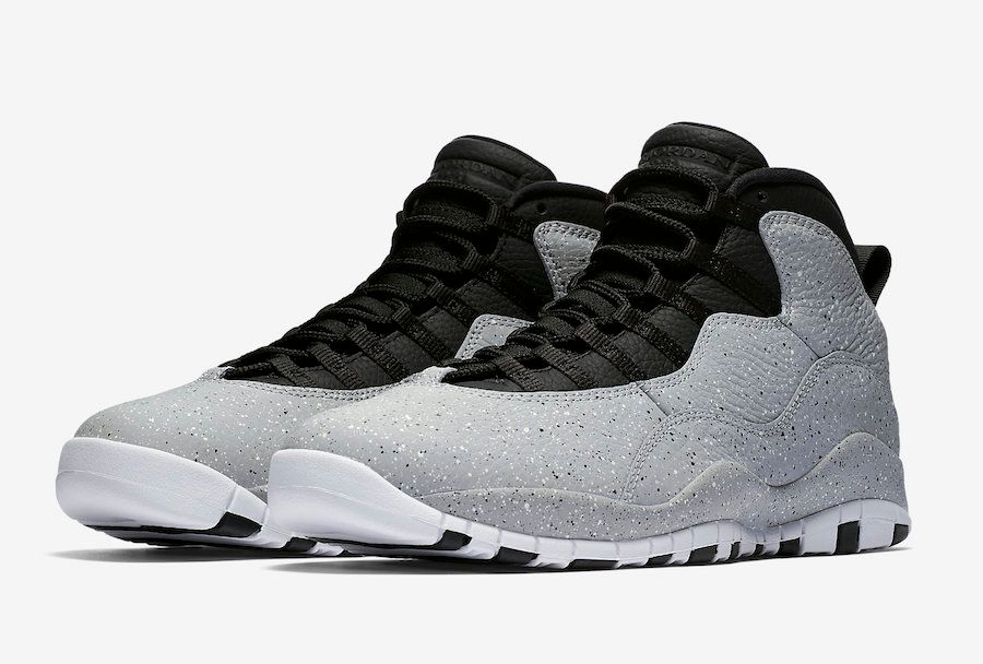 Jordan 10 cement footlocker best sale