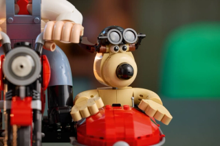 LEGO® x Wallace & Gromit Block Set (1,038 Pieces). Photo via The LEGO Group.