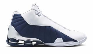 Nike Shox BB4 "Olympic" (June 2026 Release, SKU: IR1983-100). Photo via Nike.