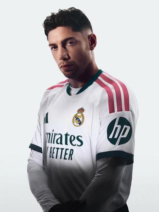 Fede Valverde for Real Madrid 26/27 Home Jersey. Photo via adidas.