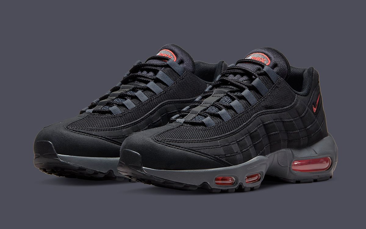 Red and gray air max clearance 95