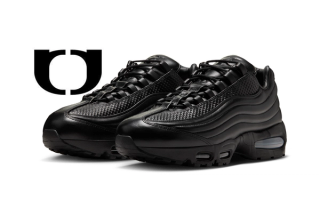Made In Italy Nike Air Max 95 Lux in "Black" in collaboration with One Block Down.
