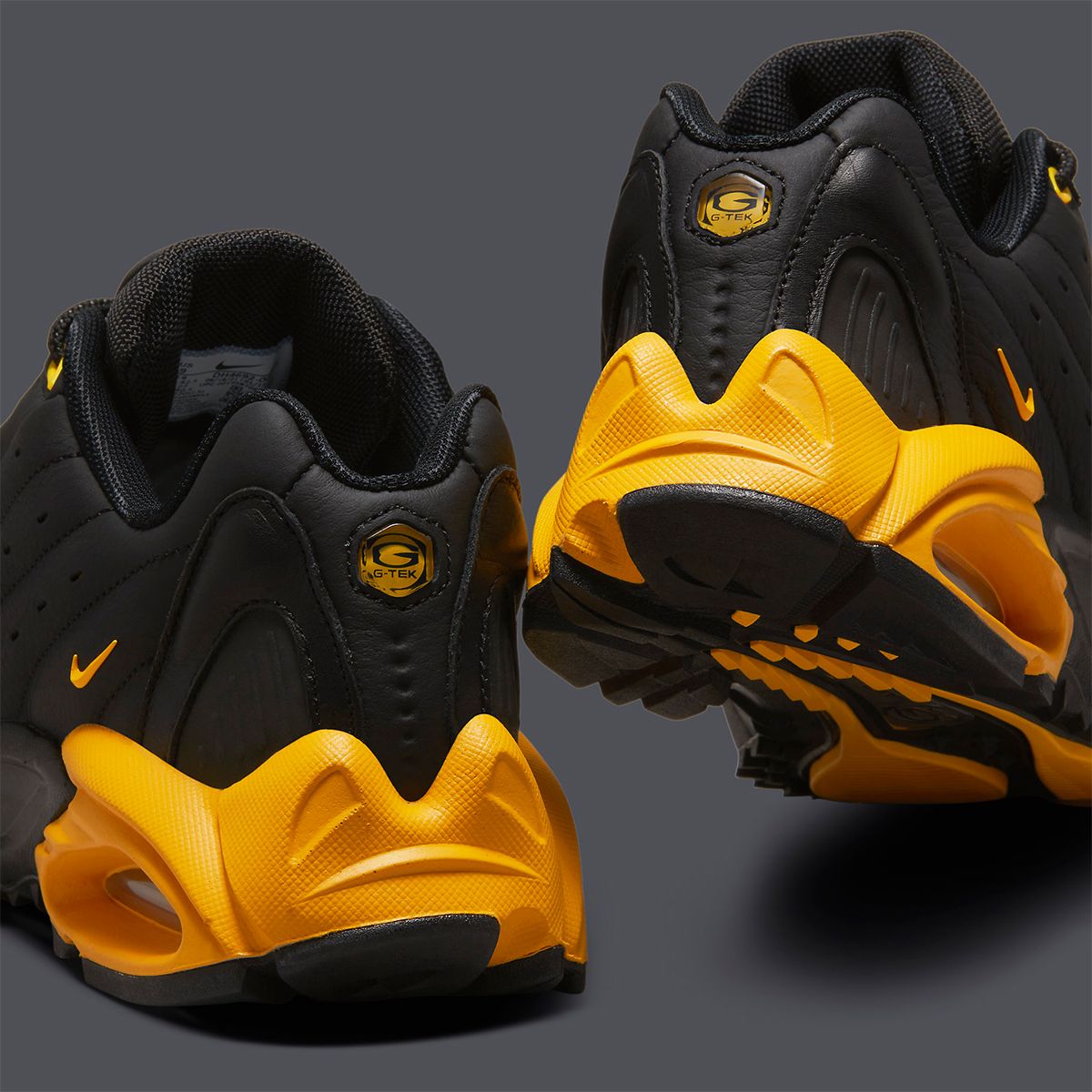 Drake's Nike Hot Step Air Terra NOCTA in “Black/University Gold