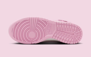 Women's "Pink Flowers" Nike Dunk Low (SKU: IV4726-600). Photo via Nike.