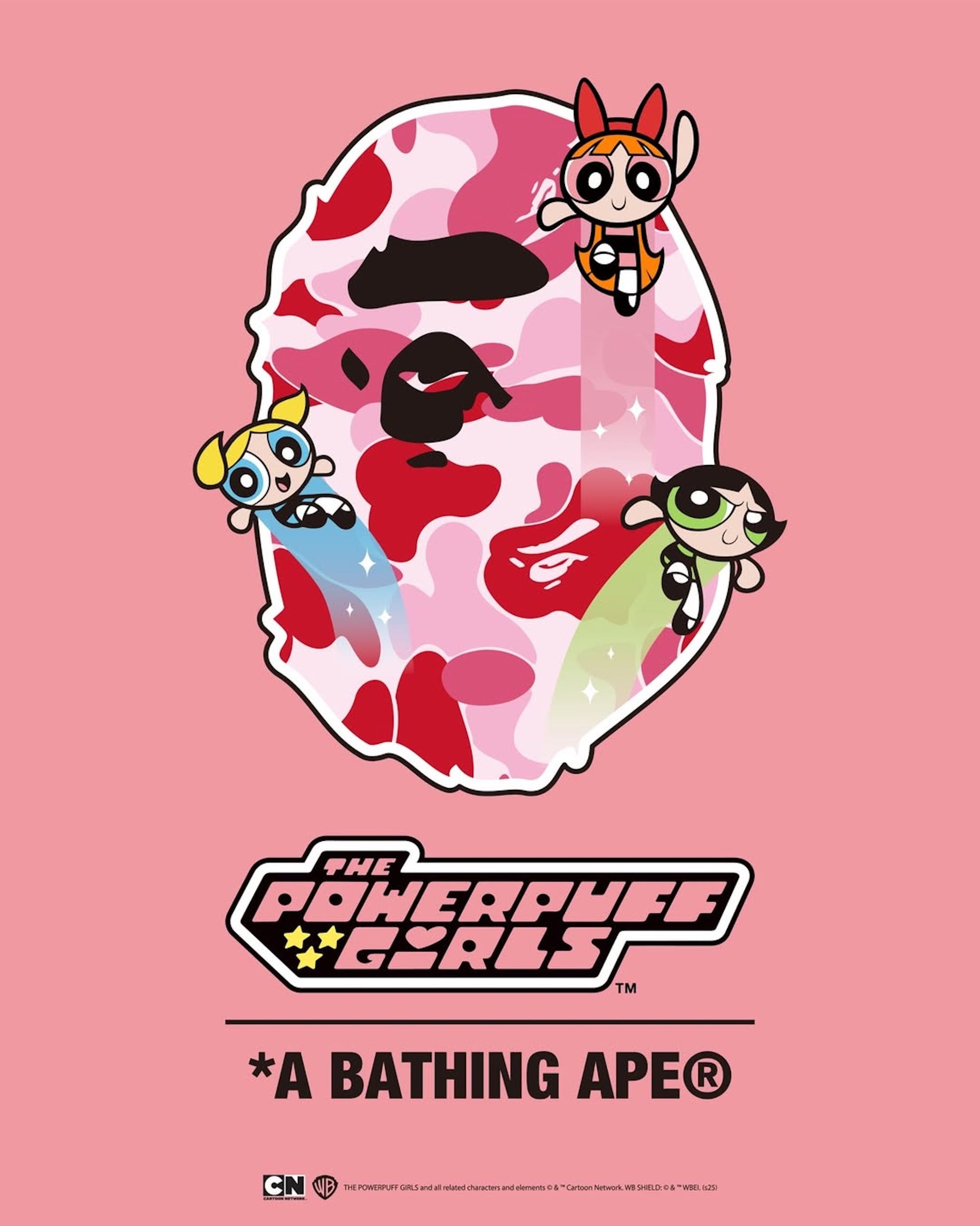 BAPE® Teams Up with The Powerpuff Girls for Apparel Capsule