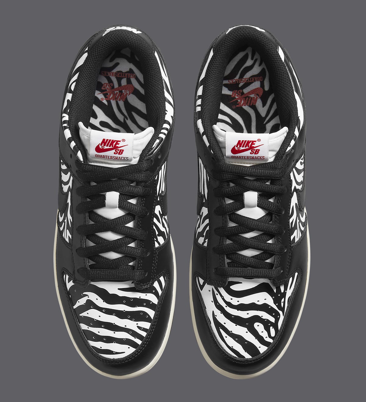 Official Images // Quartersnacks x Nike SB Dunk Low “Zebra Cakes” | House  of Heat°