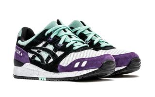 The asics Hombre GEL-Lyte III is Now Available in Purple and Mint