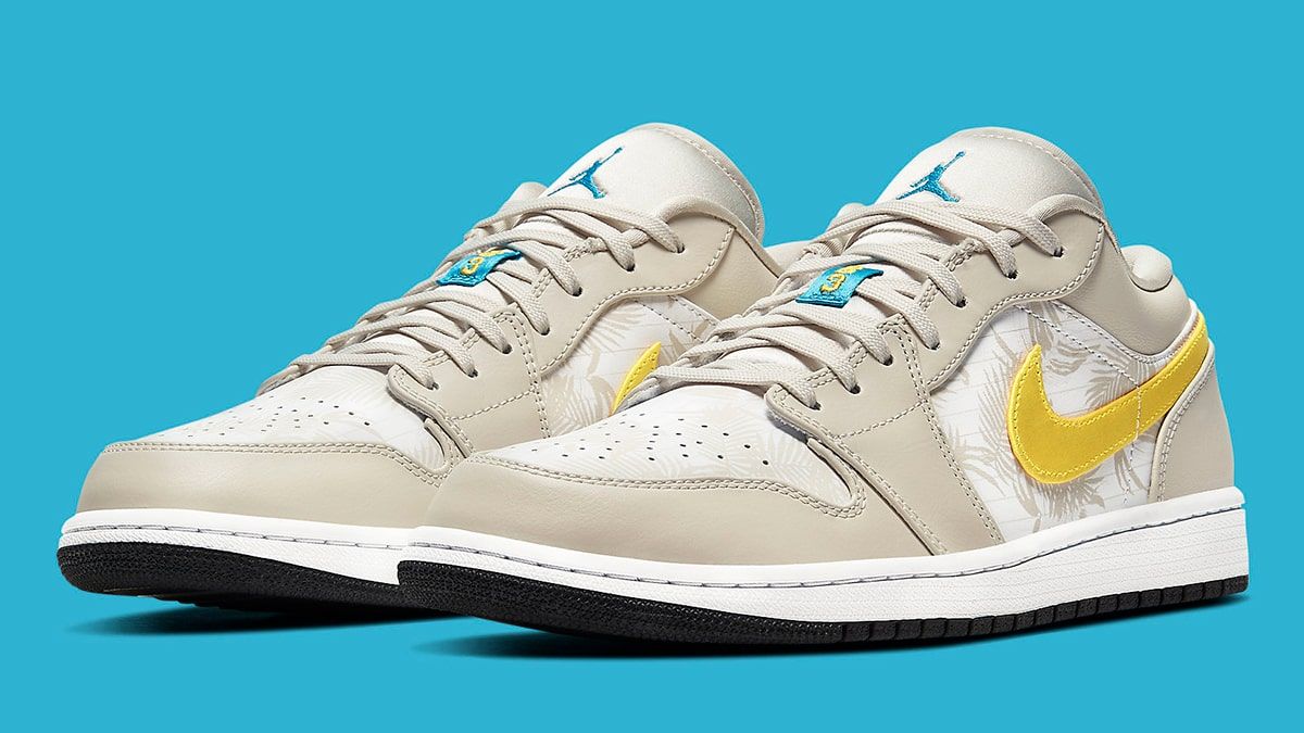 Nike Air Jordan 1 Low “Palm Tree” 2020 SS 20 Air Jordan 1 Low Palm Tree - May 2020 - CK3022-107