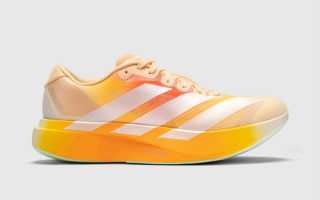 The Whitaker Group x adidas Adizero Evo SL "Day Glow" (SKU: KJ5092).