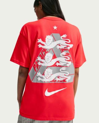 Palace x Nike Pre-Match Top for the English Football Association, featuring St. George across the design.