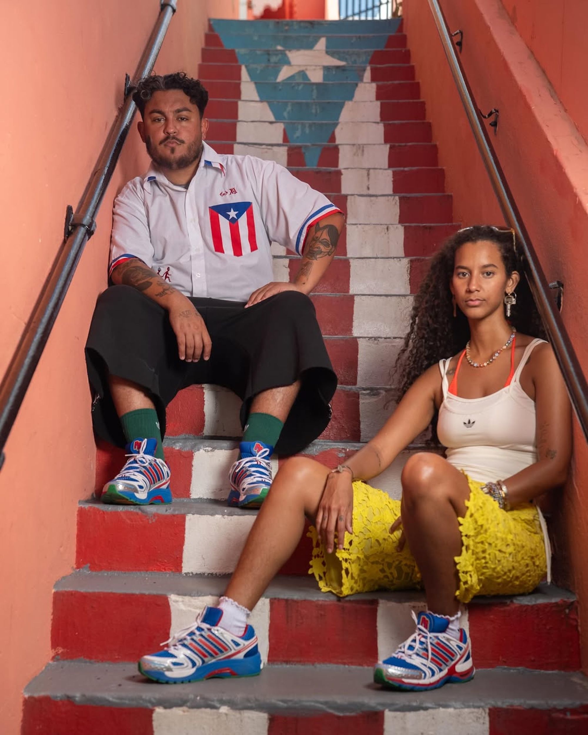 Sneaker Room's Puerto Rico-inspired adidas AdiStar Control 5 collaboration.