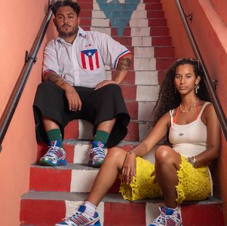 Sneaker Room's Puerto Rico-inspired adidas AdiStar Control 5 collaboration.