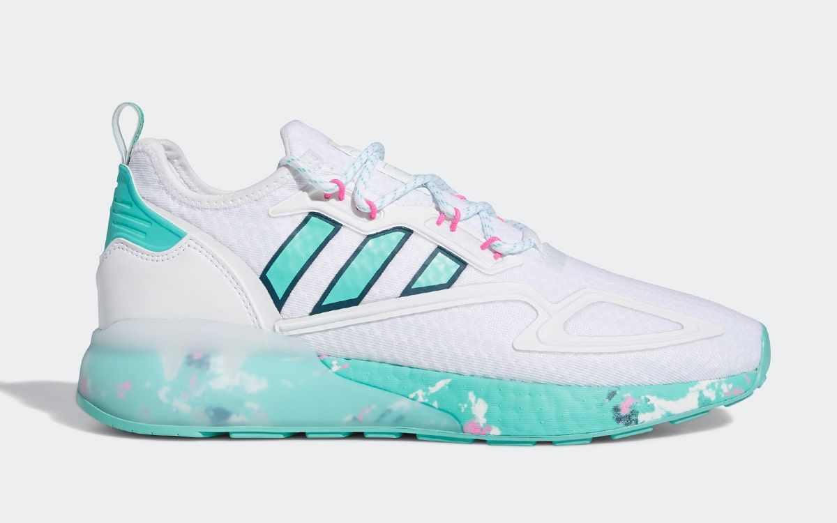Available Now // adidas ZX 2K BOOST Adds a South Beach Steez 