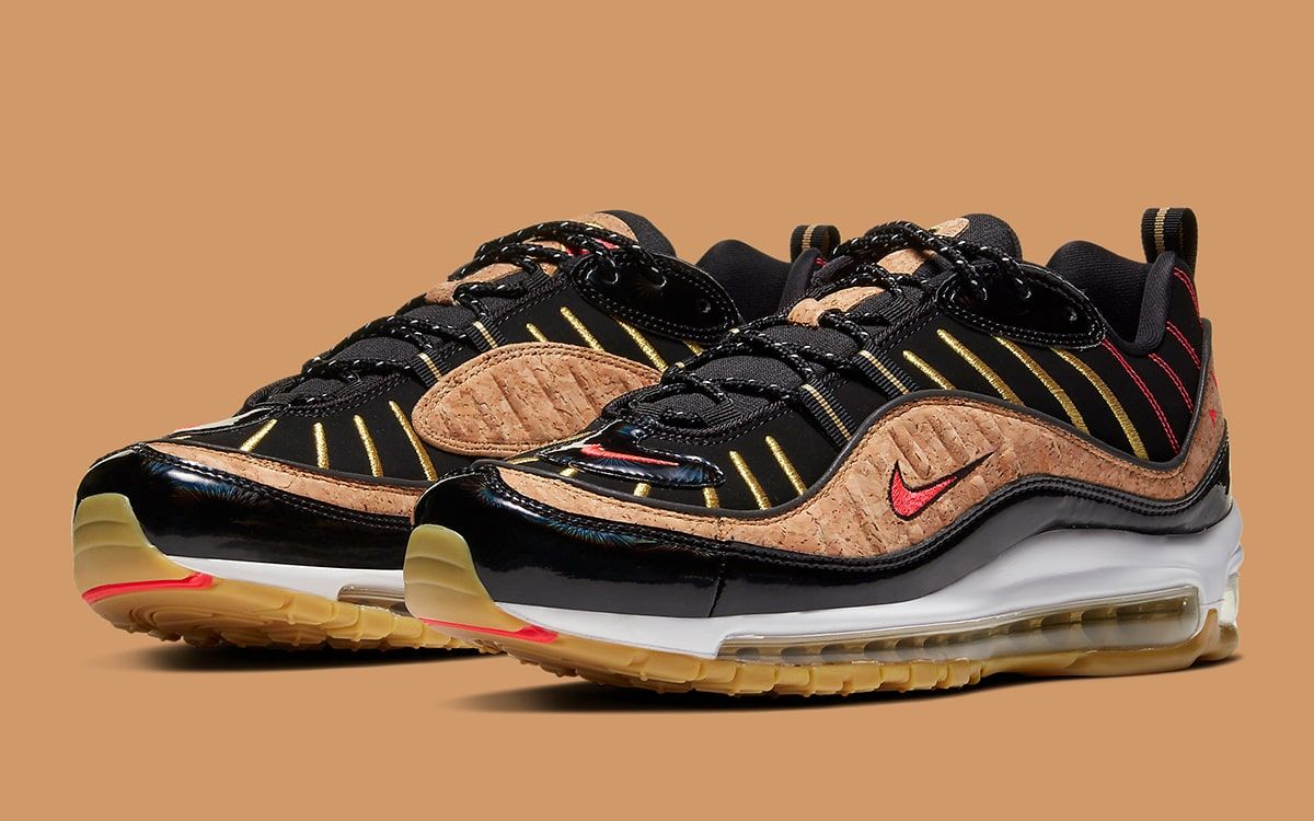 Available Now // Nike Chalk-Up a Cork Air Max 98 to Ring-In the New Year |  House of Heat°