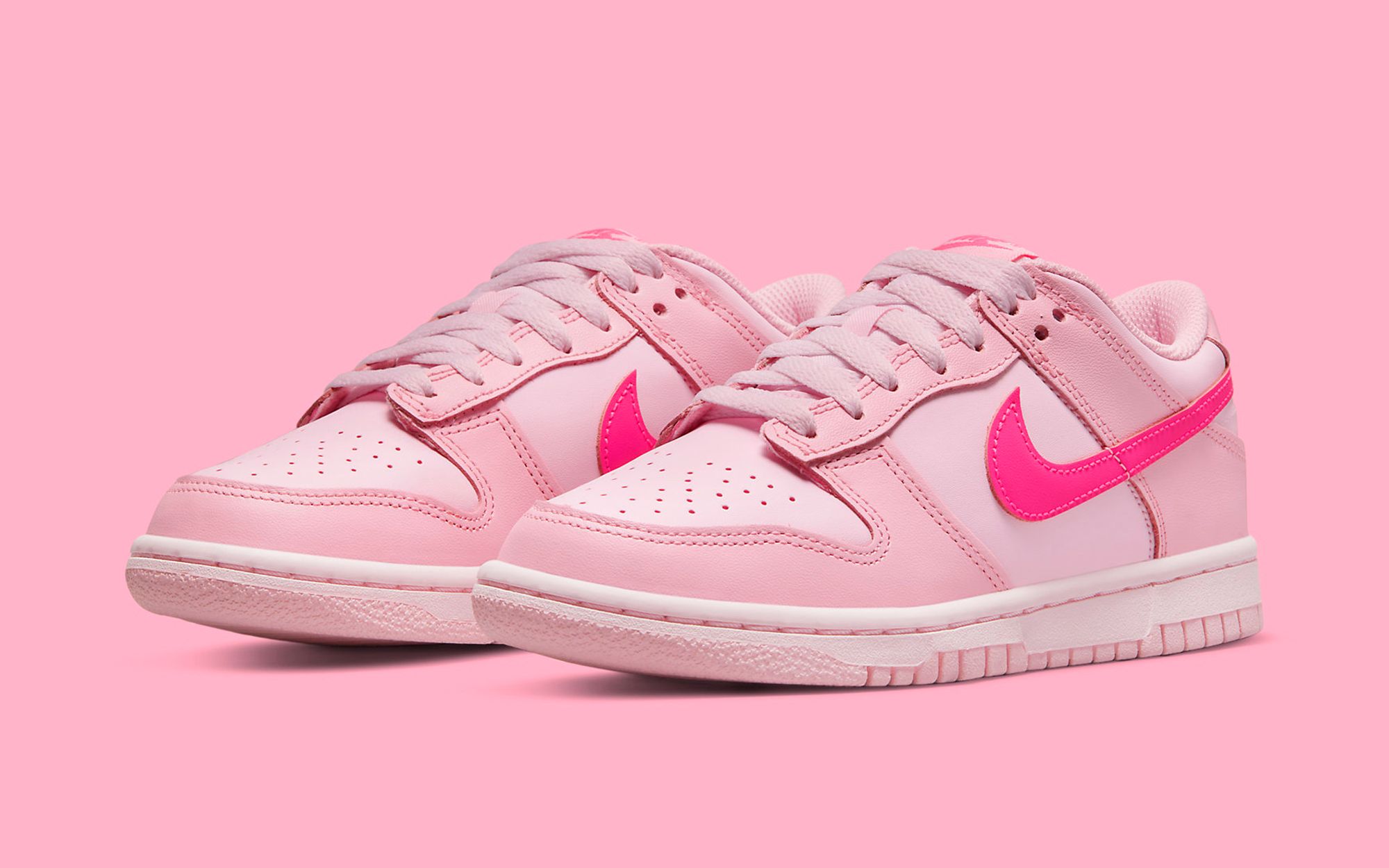 Where to Buy the Nike Dunk Low Triple Pink House of Heat