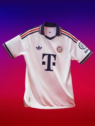 Bayern Munich 26/27 Away Jersey. Photo via adidas.
