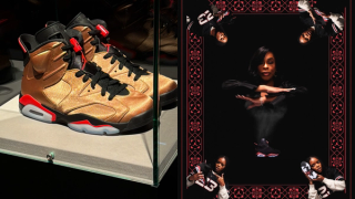 Jordan Brand Unveils Niecy Nash's Satin Gold Air Jordan 6 PE