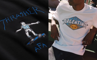 Thrasher x adidas x Asociación del Fútbol Argentino Collection. Photos via adidas.