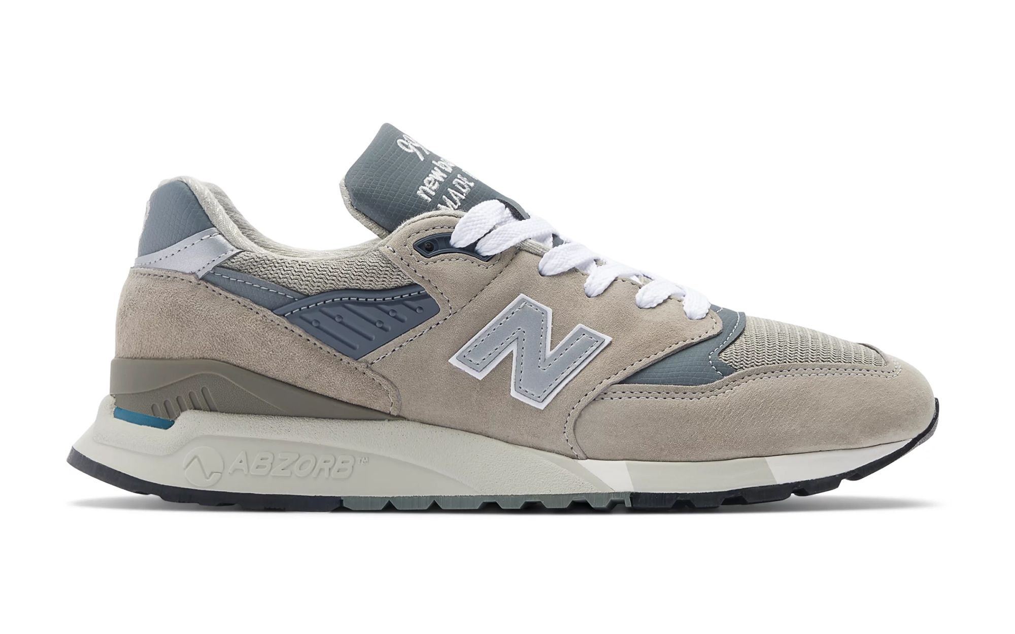 New balance 998 gris best sale