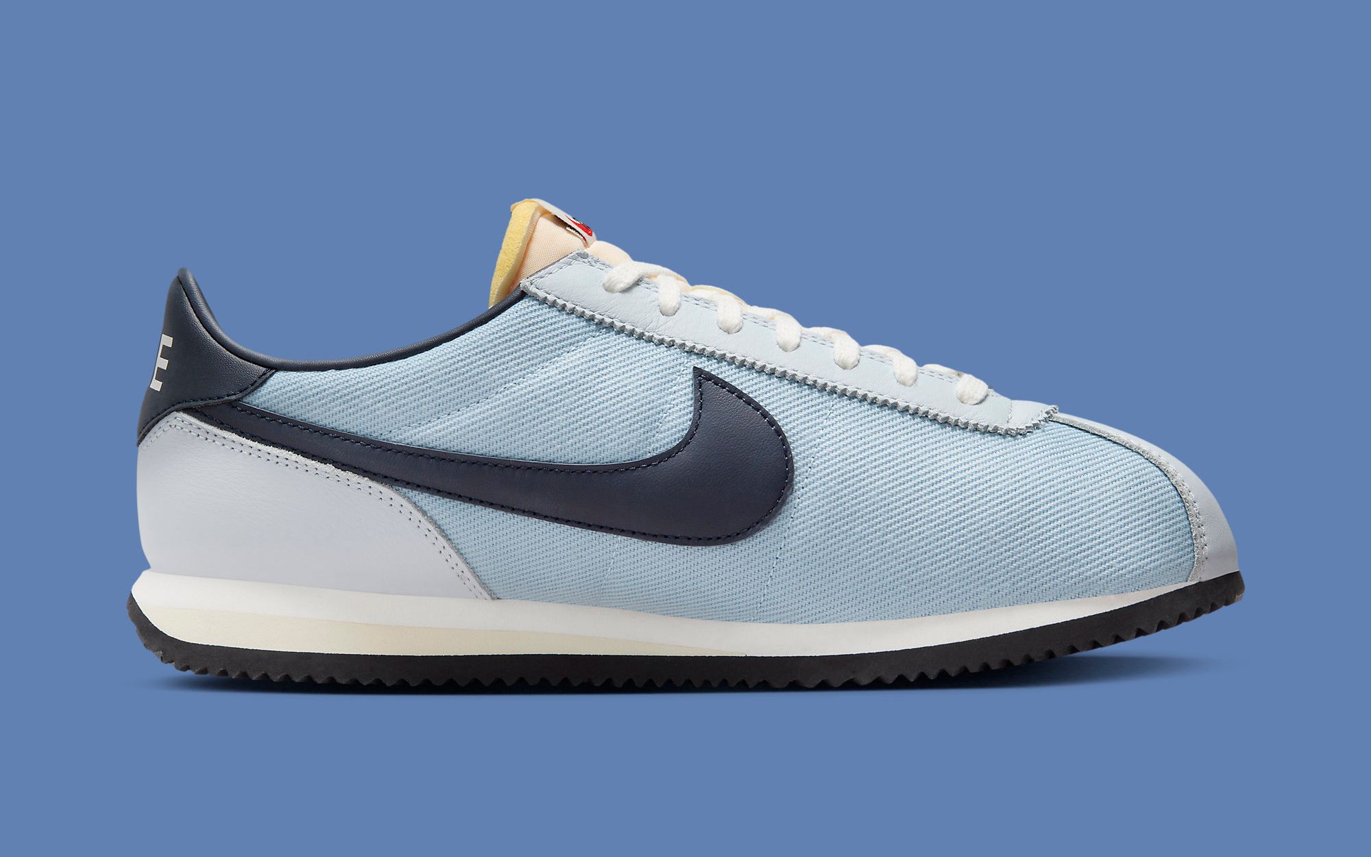 Nike cortez denim online