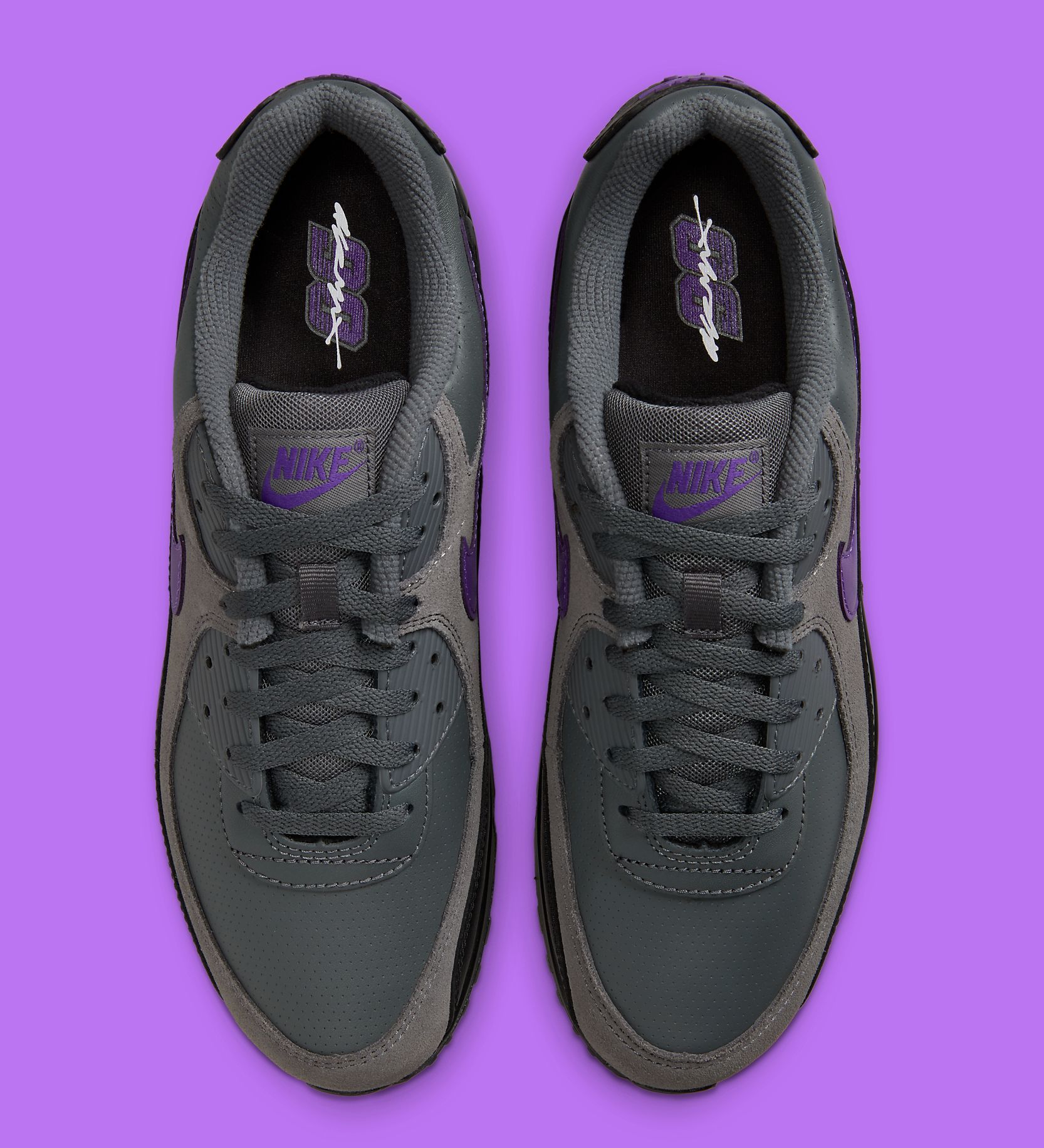 air max 1 dark grey fierce purple