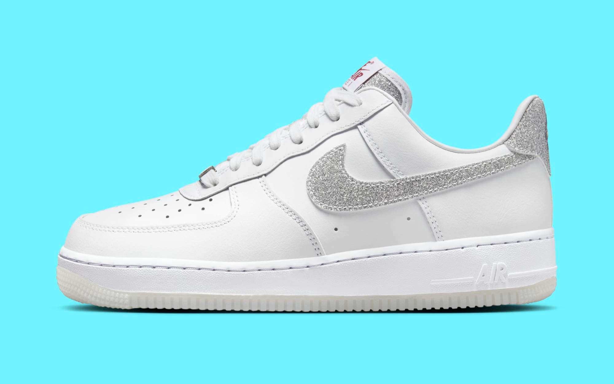 air force 1 glitter swoosh
