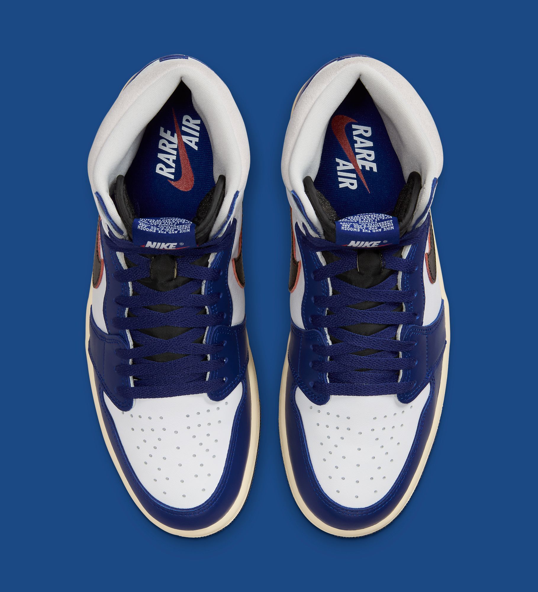 The Air Jordan 1 High OG 'Deep Royal Blue' (Rare Air) is Now