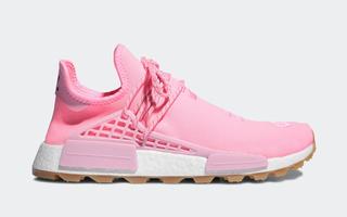pharrell williams x adidas nmd hu pink gum sun calm eg7740 release date