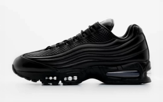 Made In Italy Nike Air Max 95 Lux in "Black" in collaboration with One Block Down.